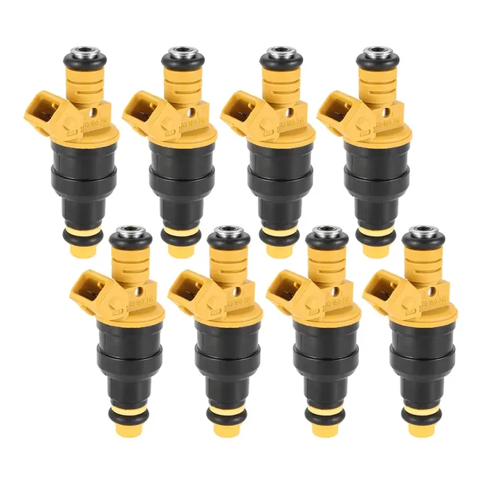 0280150718 Fuel Injector Replacement For Ford Compatible With F150 F250 F350 E150 E250 Mustang Expedition Lincoln Mercury 4.6L 5.0L 5.4L 5.8L Engine Replace 280150943 0280150939 0280150909 0280150943