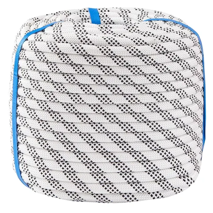 1/2 Inch 100Ft Double Braided Polyester Arborist Rope, Heavy Duty Nylon Rope For Anchor, Tree Work, Cargo, Pulling, Sailing