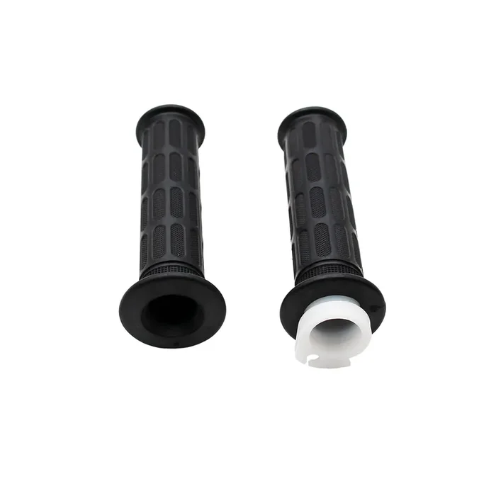 1 Set 7/8‘ Throttle Handle Bar Twist Hand Grips Fit For Motorcycle Atv Scooter