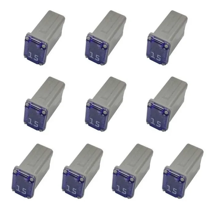 10 Flosser 608815 15 Amp Micro Cartridge Fuses – Fmm Mcase Type