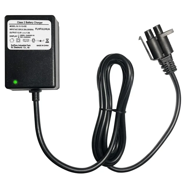 12V Battery Charger For Ride On Power Supply Adapter For Yamaha Raptor 700R, Toyota Fj Cruiser, Megatredz, Motion Trendz 12 Volt Electric Wheels Cars, Ul Listed