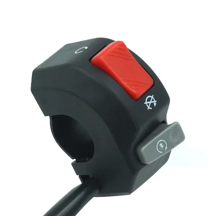12V Right Motorcycle Switches 7/8‘ 22Mm Handlebar Mount Headlight Fog Light Horn On Off Start Kill Switch