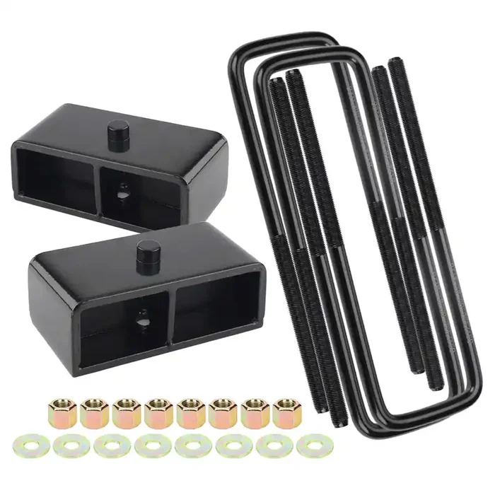 2 Inch Rear Lift Blocks For Tacoma/Tundra, 2 Rear Leveling Kit Compatible With 1995-2021 Tacoma,2000-2021 Tundra
