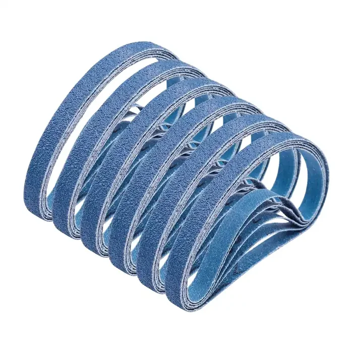 3/8″ X 13″ Zirconia Sanding Belts, 30 Pack 3/8X13 Inch Sanding Belts 80 Grit, Zirconia Belt Sander Sanding Belts For Air File Belt Sander(3/8X13In, 80 Grit)
