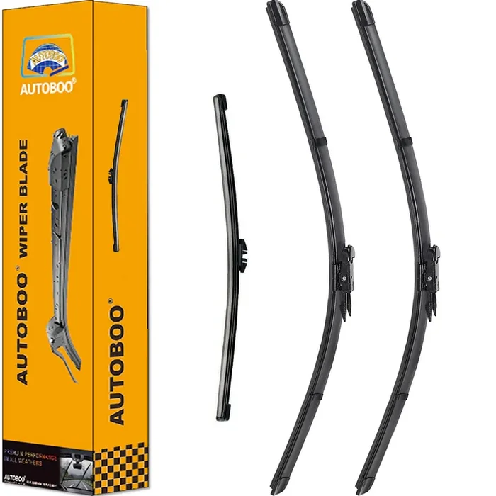 3 Wiper Blades Replacement For Ford Explorer 2011-2018,Original Equipment Replacement Front And Rear Windshield Wiper Blade – Pinch Tab 26‘/22‘/11‘ (Set Of 3) Oe Bb5Z-17528-E/D/A