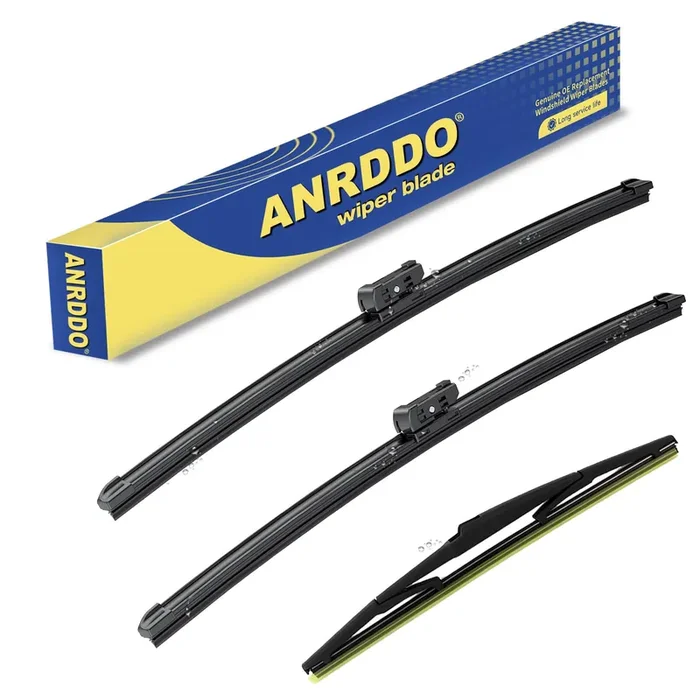 3 Wipers Replacement For Mazda Cx-5 Cx-9 2017 2018 2019 2020 2021 2022 Cx5 Cx9 -Original Equipment Windshield Wiper Blades Set 24‘+18‘+14‘ (Set Of 3) Top Lock