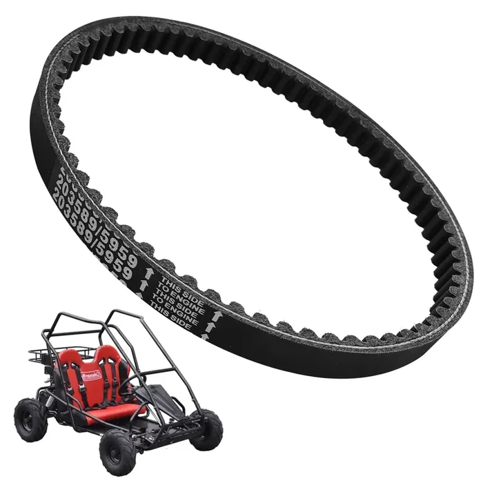 30 Series Go Kart Drive Belt Kt196 Drive Belt Replacement For Manco 5959 Comet 203589 Murray 12-8487 Belt
