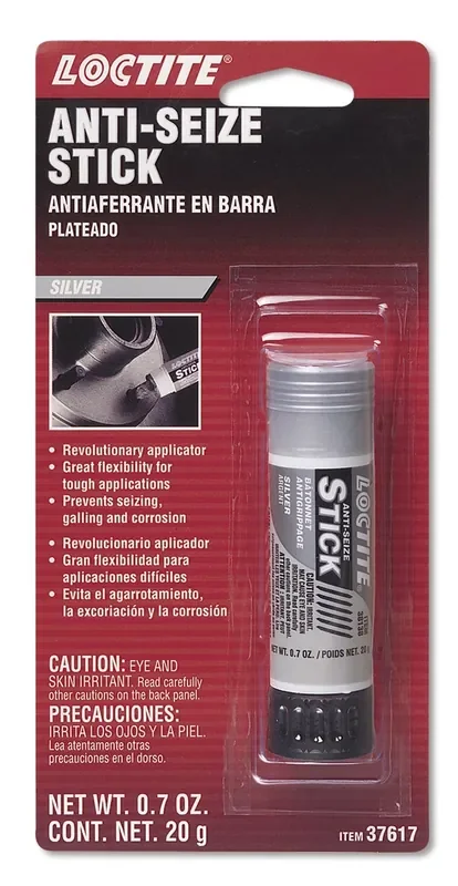 4 Pack Loctite 37617 Silver Anti Seize Stick Heavy Duty