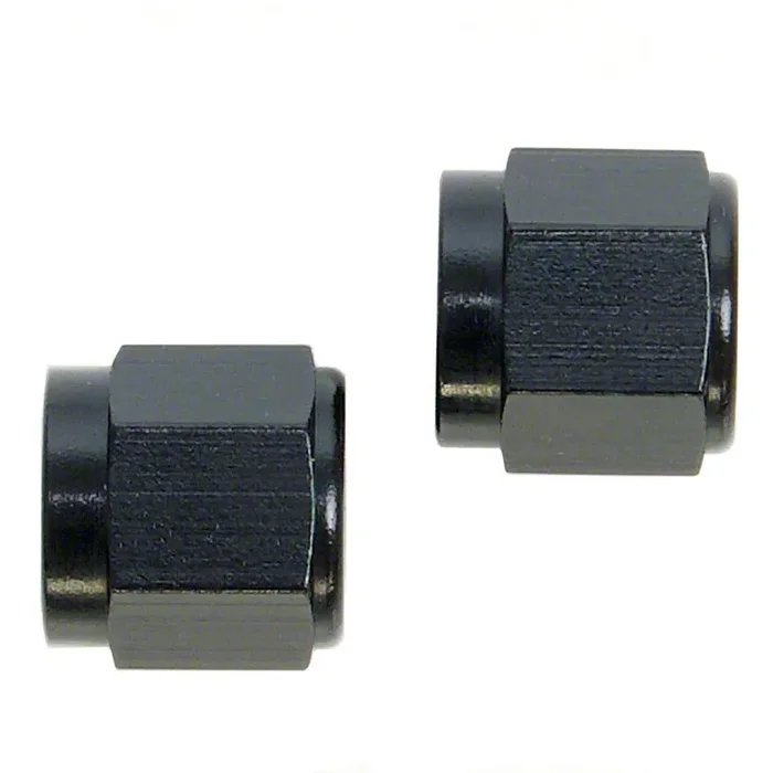 -4An Blk Tube Nut