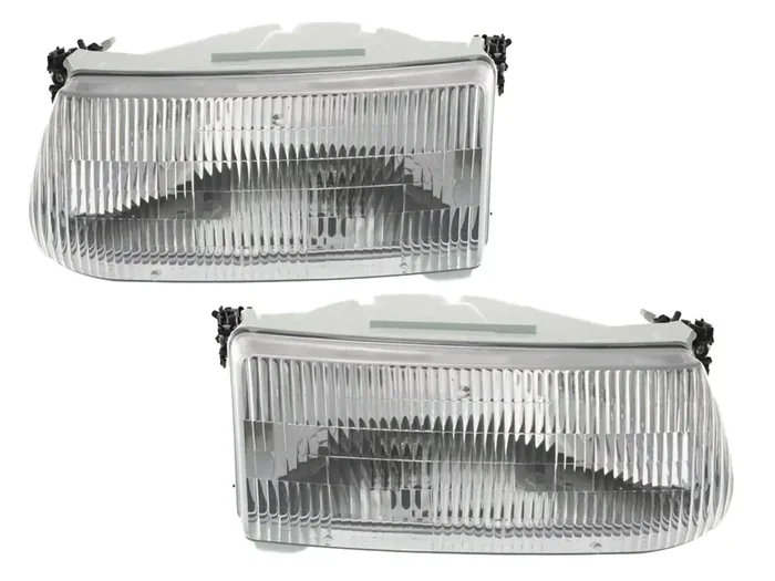 95 96 97 98 99 00 01 Ford Explorer Headlight Headlamp Composite Halogen Front Head Light Lamp Set Pair Left Driver And Right Passenger Side