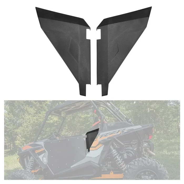A & Utv Pro Lower Door Insert Panels For 2014-2020 Polaris Rzr 900 2 Seater Durable Door Accessories，Plastic With Built-In Metal Frame For Polaris 900/Fox/Eps/Epx Xc, Replace Oem 2880207