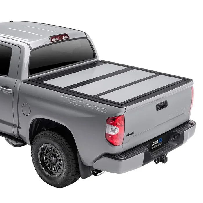 A.R.E. Fusion Painted Hard Fold Truck Bed Tonneau Cover Ar32006L-Pw7 Fits 2009 – 2018 Dodge Ram W/O Rambox 5‘ 7‘ Bed (67‘), Paint Code Pw7/Gw7 Bright White