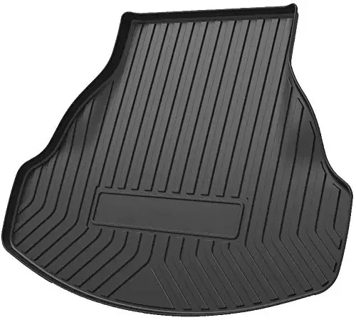 Accord Cargo Liner – All-Weather Rear Trunk Tray Cargo Mats Protector Custom Fit, 3D Tech Waterproof Flexible Tpo Accessories, Compatible With 2013-2017 Honda Accord Models(No Hybrid Model)