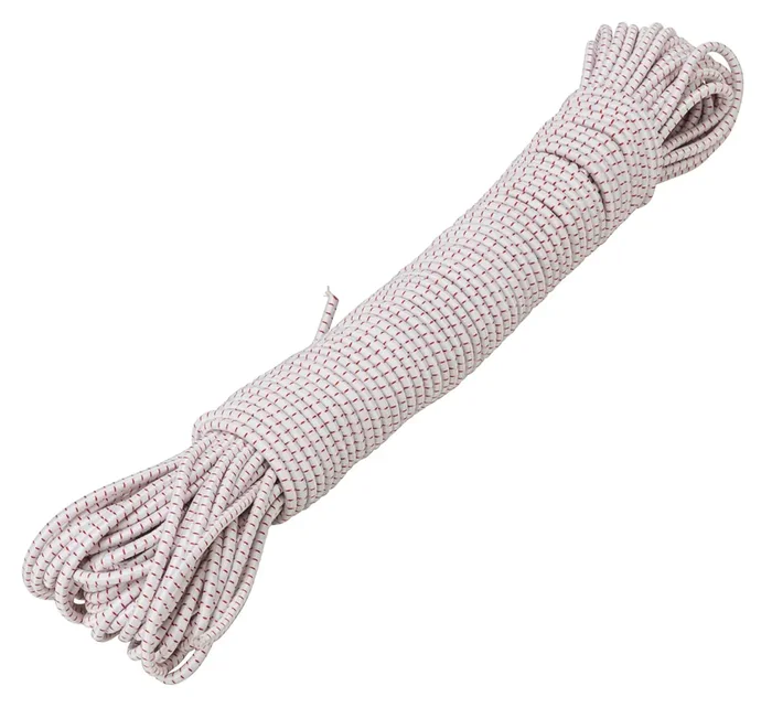 Acecamp 1/8 Inch Shock Cord Pole Repair, Replacement Bungee Strap Rope For Worn & Old Tents, Emergency Stretch Elastic Cord, Moisture Uv Weather & Abrasion Resistant, 65 Feet