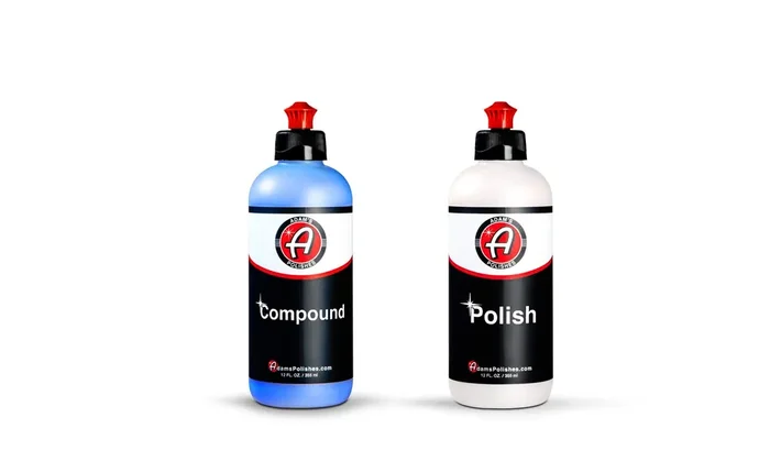 Adam‘S Polishes 2-Step Polishing System 12Oz Combo – Silicone-Free, Body Shop Safe Formula – Quick, Professional Correcting And Polishing Results For Clear Coat, Gel Coat, Single Stage Finishes
