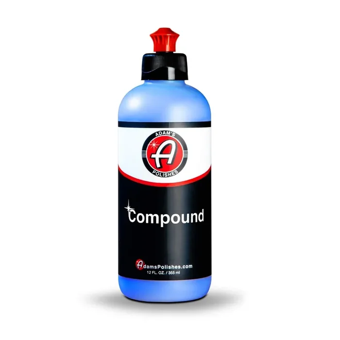 Adam‘S Polishes New Paint Correcting Compound 12Oz – Silicone-Free, Body Shop Safe, Low-Dust Formula – Heavier-Cut For Faster, Stronger Correcting For Clear Coat, Gel Coat, Single Stage Finishes