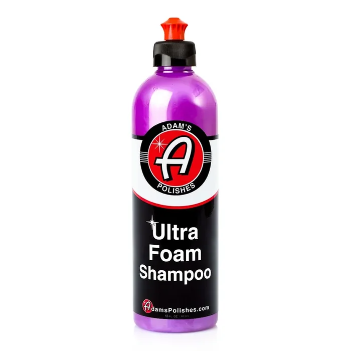 Adam‘S Polishes Ultra Foam Shampoo 16Oz – Our Most Sudsy Car Shampoo Formula Ever – Ph Neutral Formula For Safe, Spot Free Cleaning – Ultra Slick Formula, Wont Scratch Or Leave Water Spots