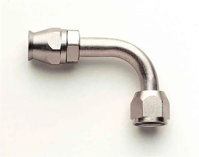 Aeroquip Fce1732 Nickel-Plated Steel -06An A/C 90-Degree Female O-Ring Pilot