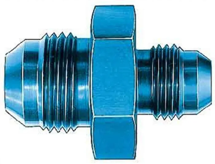 Aeroquip Fcm2048 Blue Anodized Aluminum -04An To -03An Union Reducer Adapter