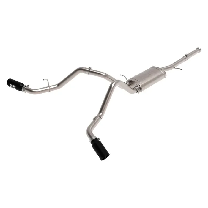 Afe Power 49-44134-B Mach Force-Xp 3‘ Cat-Back Exhaust System, Dual Black Tips, Stainless Steel, Fits Gm Silverado/Sierra