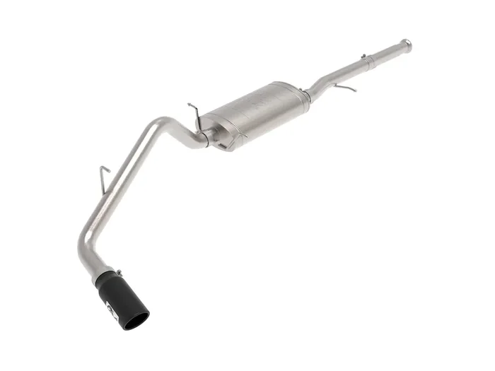 Afe Power 49-44136-B Apollo Gt Series 3‘ Cat-Back Exhaust System, Black Tip, 409 Stainless Steel, Fits Gm Trucks