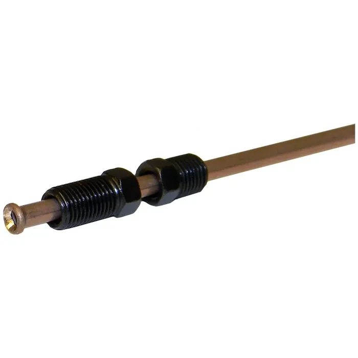 Ags Automotive Solutions 3/16 X 51 Domestic Nicopp Copper Nickel Brake Line With 3/8-24 Black-Oxide Coated Tube Nuts, Inverted Flare – 5 Pack