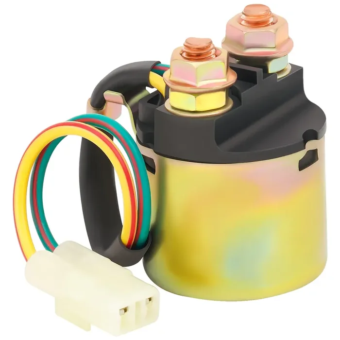 AHL Starter Solenoid Relay for Honda TRX400 Fourtrax Foreman 1995-2003 ATV – Black, Durable, High-Performance Replacement Part