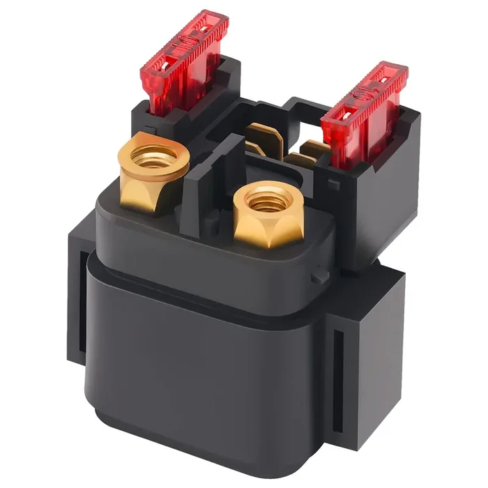 Ahl Starter Solenoid Relay For Yamaha Xvs650 V-Star 650 1998-2009/Big Bear 250 Yfm250 2007 2008 2009 /Bear Tracker Beartracker 250 Yfm250 1999-2004 Atv