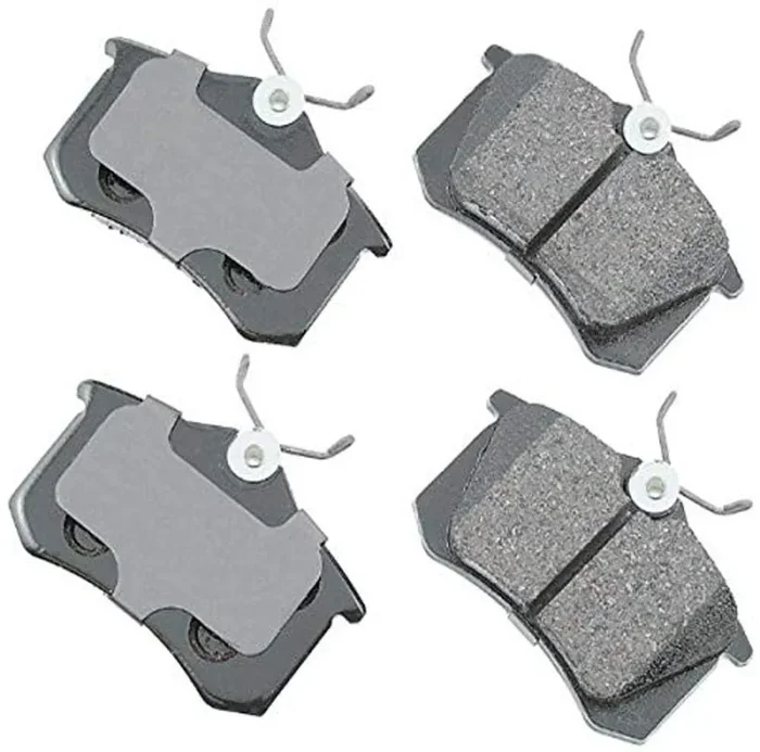 Akebono Eur340A Euro Ultra Premium Ceramic Disc Brake Pad Kit