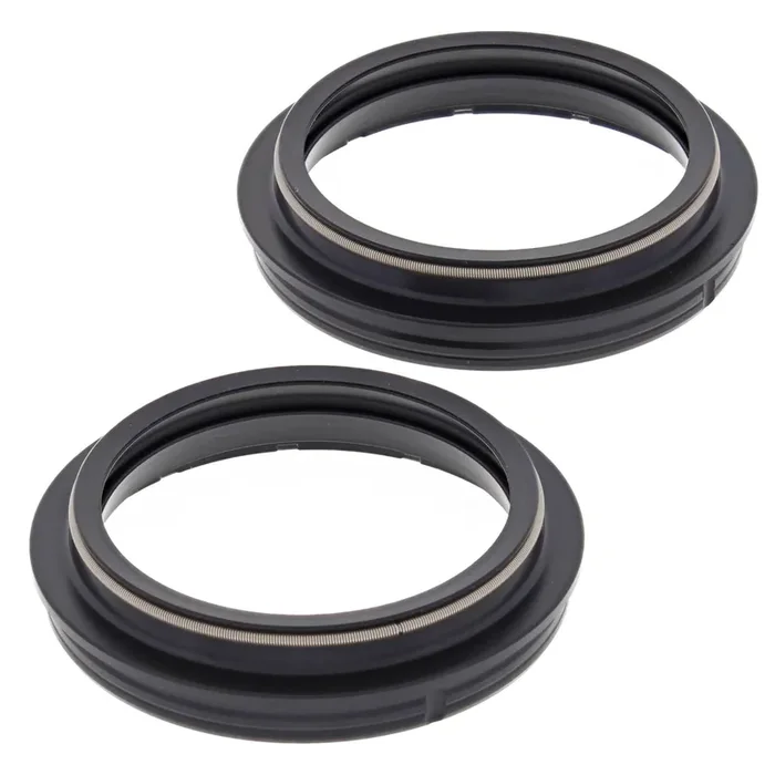 All Balls Racing Fork Dust Seal Kit 57-104 Compatible With/Replacement For Harley Fxdb Dyna Street Bob 2007-2016, Fxcwc Softail Rocker Custom 2008-2011