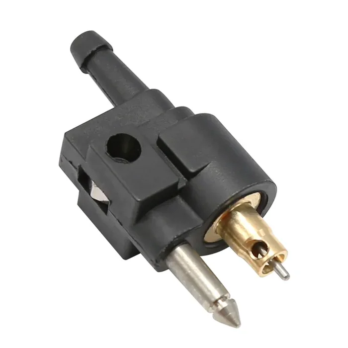 Anxingo 6Mm 1/4 Inch Male Fuel Line Connector Fittings Compatible With Yamaha Outboard Motor Fuel Tank Hose Pipe Replaces 6G1-24304-02