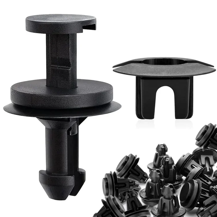Aoit 15 Sets Air Deflecter Retainer Clips & Grommets, Front Bumper Clip Compatible With Che Vrolet Silverado Colorado Avalanche G Mc Sierra Yukon, Retainer Clips Replace G M 15733971 & 15733970