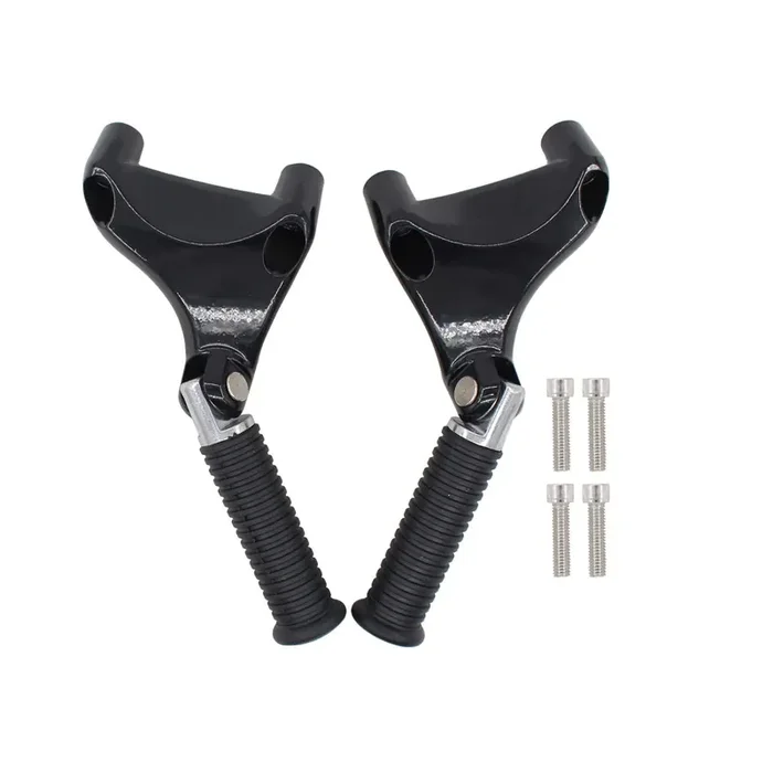 Applianpar 1 Pair Of Left & Right Passenger Rear Foot Pegs Rests Pedal Mount Kit For Harley Davidson Sportster Xl883 Xl1200 2004-2013 Motorcycle