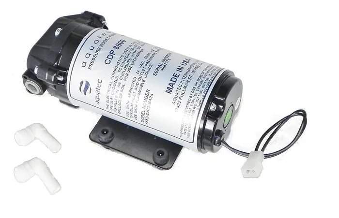 Aquatec Cdp 8800 High Flow Pressure Boost Pump 8852-2J03-B423 100Gpd – 200 Gpd Ro Reverse Osmosis Booster Pump 24Vac 1/4 And 3/8