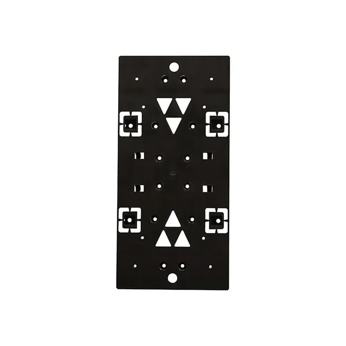 Architectural Mailboxes Plmb06Am Plastic Bracket Mailbox Mounting Board, Black