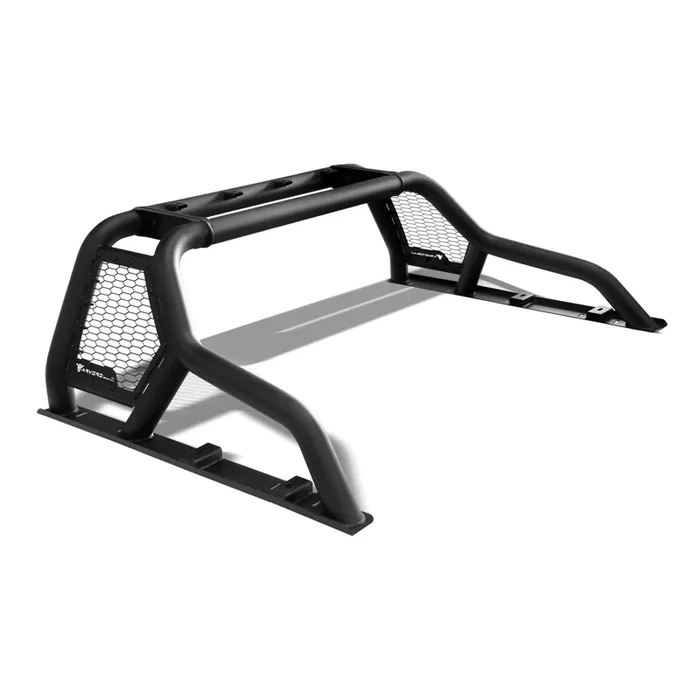 Armordillo Cr1 Roll Bar Style Chase Rack For Mid Size Trucks Led Light Mounts Compatible 05-24 Tacoma 15-24 Colorado/Canyon 19-23 Ranger 05-24 Frontier Cr-1 7180345 Chase Rack Chase Bar – Matte Black