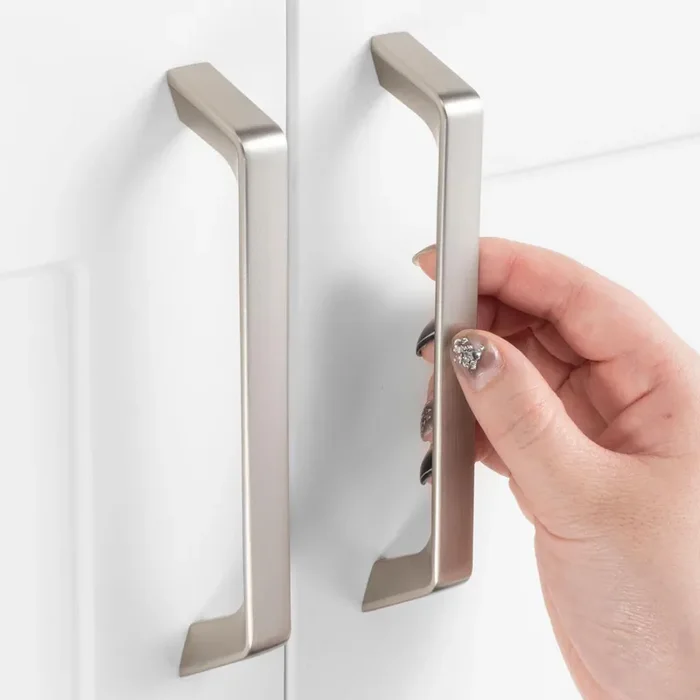 Askano 5 Inch Hole Centers, Brushed Nickel Arch Kitchen Cabinet Pull Handle Zp2210 Pack Of 10, Solid Hardware For Drawer, Dresser, Bathroom, Vanity, Furniture Door, Cupboard, Bedroom, 5‘