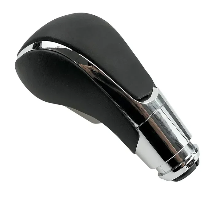 AUGREX Gear Shifter Knob for Buick Verano 2012-2017, Black Leather Shift Knob Adapter, Plastic Material