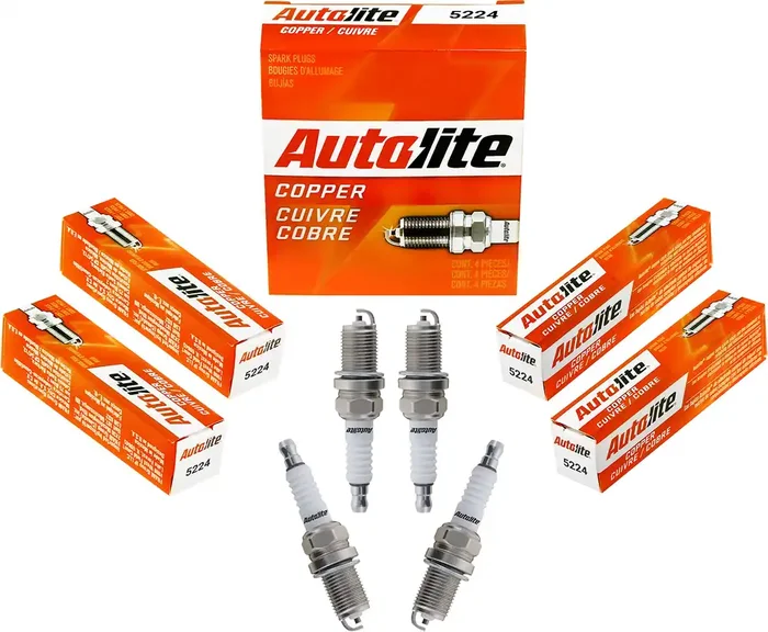 Autolite 5224 Copper Resistor Automotive Replacement Spark Plug (1 Pack)