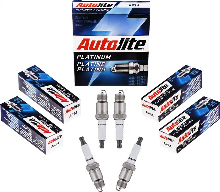 Autolite Ap24-4Pk Platinum Spark Plug, Pack Of 4
