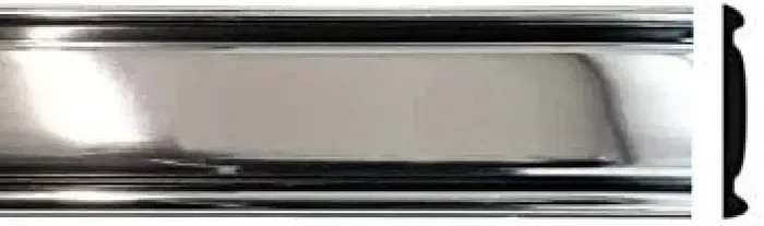 Automotive Authority 1973-1987 Chevy Gmc Chrome Side Body Trim Molding C10, C20, C30, K10, K20, K30, V10, Suburban, Custom Deluxe, Silverado, Pickup Trucks – 2.25‘ Wide (Full Roll – 320‘)