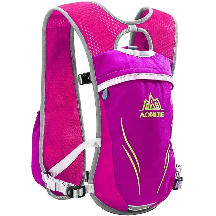 Azarxis Hydration Backpack Pack, 5L / 5.5L / 8L Running Vest For Women And Men – Fit For Marathon Trail Race Jogging (Rose Red (5.5L) – Only Backpack)