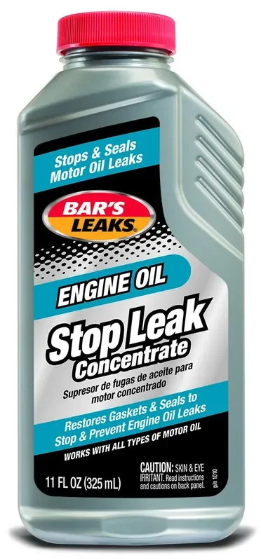 Bar‘S Leaks 1010 Engine Oil Stop Leak Concentrate, 11 Oz, 1 Pack, Grey