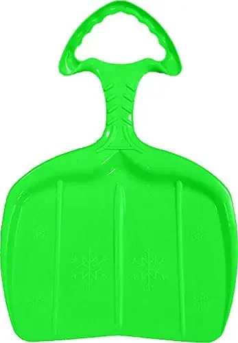 Belli Be80382 Green Shovel Snow Sled With Handle For Kids – 0.6 X 14.3 X 21 In.