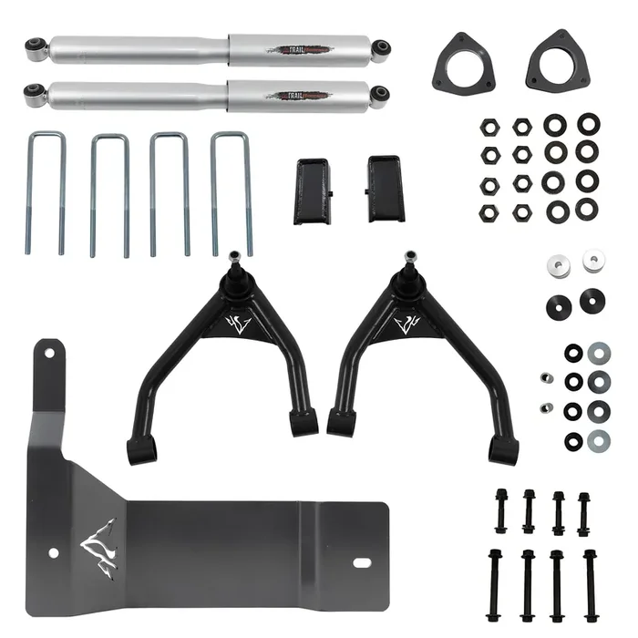 Belltech 150207Bk 4‘ Trail Performance Suspension Lift Kit Fits 2007-13 Chevrolet Silverado/Gmc Sierra 2Wd & 4Wd