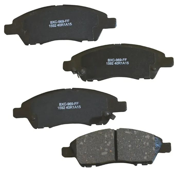 Bendix Premium Sbc1592 Ceramic Front Brake Pads For Nissan March 2020-2015, Micra 2019-2015, Note 2019-2014, V-Drive 2020, Versa 2019-2012, Versa Note 2019-2014