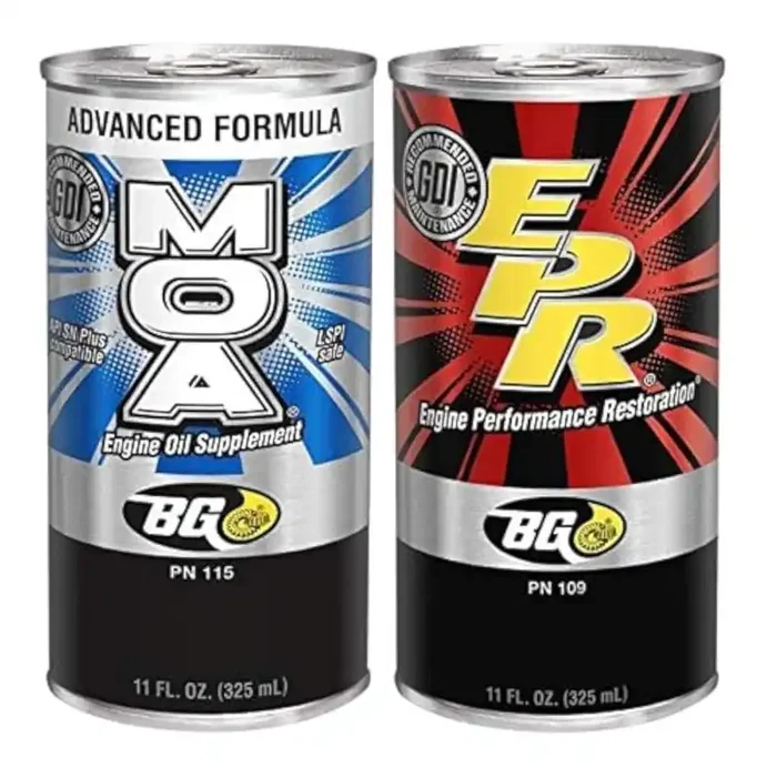 Bg Products Moa & Epr Motor Oil Additive Lubrication Supplement Engine Restore