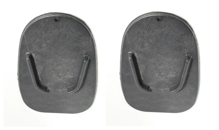 Black 2 Pack Motorcycle Kickstand Plates Kick Stand Plate Pad Base For Motorcycle Motor Dirt Bike Perfect For Parking On Hot Asphalt And Soft Surfaces Multicolor