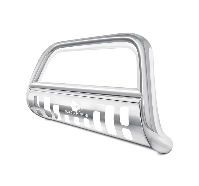 Black Horse Bull Bar Skid Plate Stainless Steel Compatible With 2019-2024 Toyota Rav4 2021-2024 Toyota Venza-Cbs-Tob4802Sp