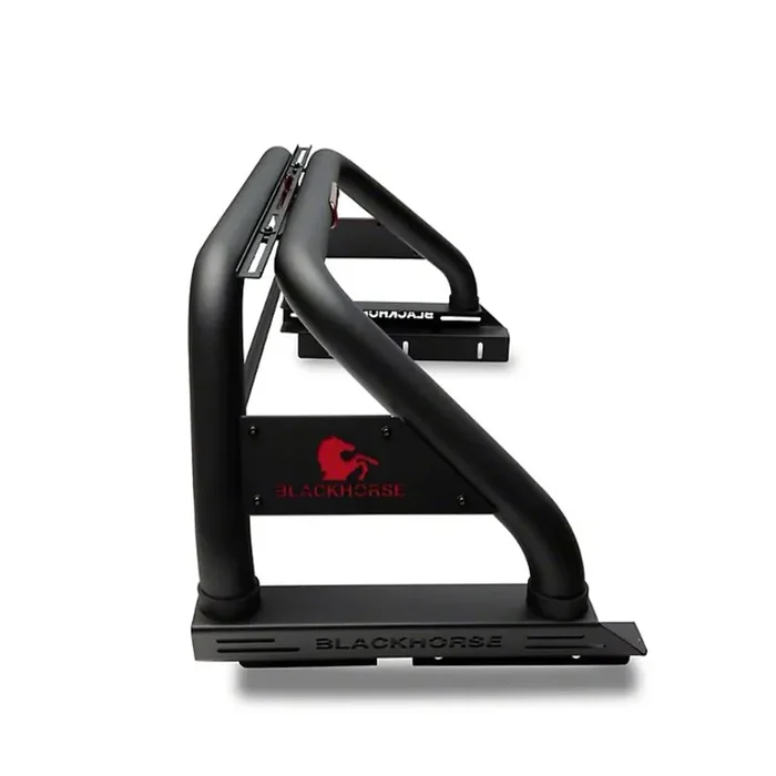 Black Horse Classic Roll Bar Black Compatible With 00-23 Ram 2500/3500 01-23 Silverado 2500/3500 Hd 00-23 F-150 17-23 Titan 2001-2023 Sierra 1500 07-23 Tundra 01-23 Gmc Sierra 1500/2500 Hd-Rb001Bk